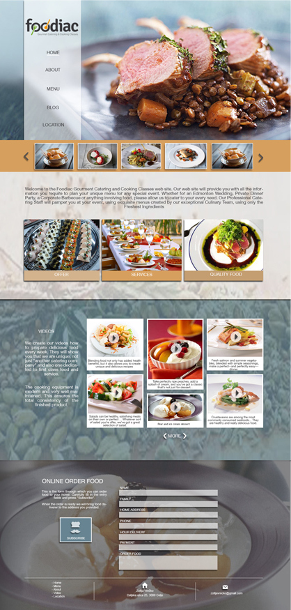 Web Design by sofijasofi25 for this project | Design #3156250