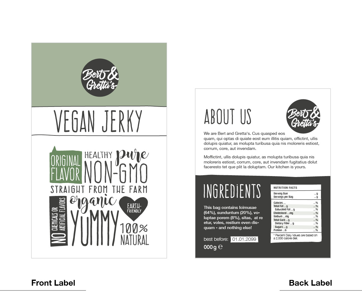 Packaging Design by Anne Katrin for this project | Design #17966314