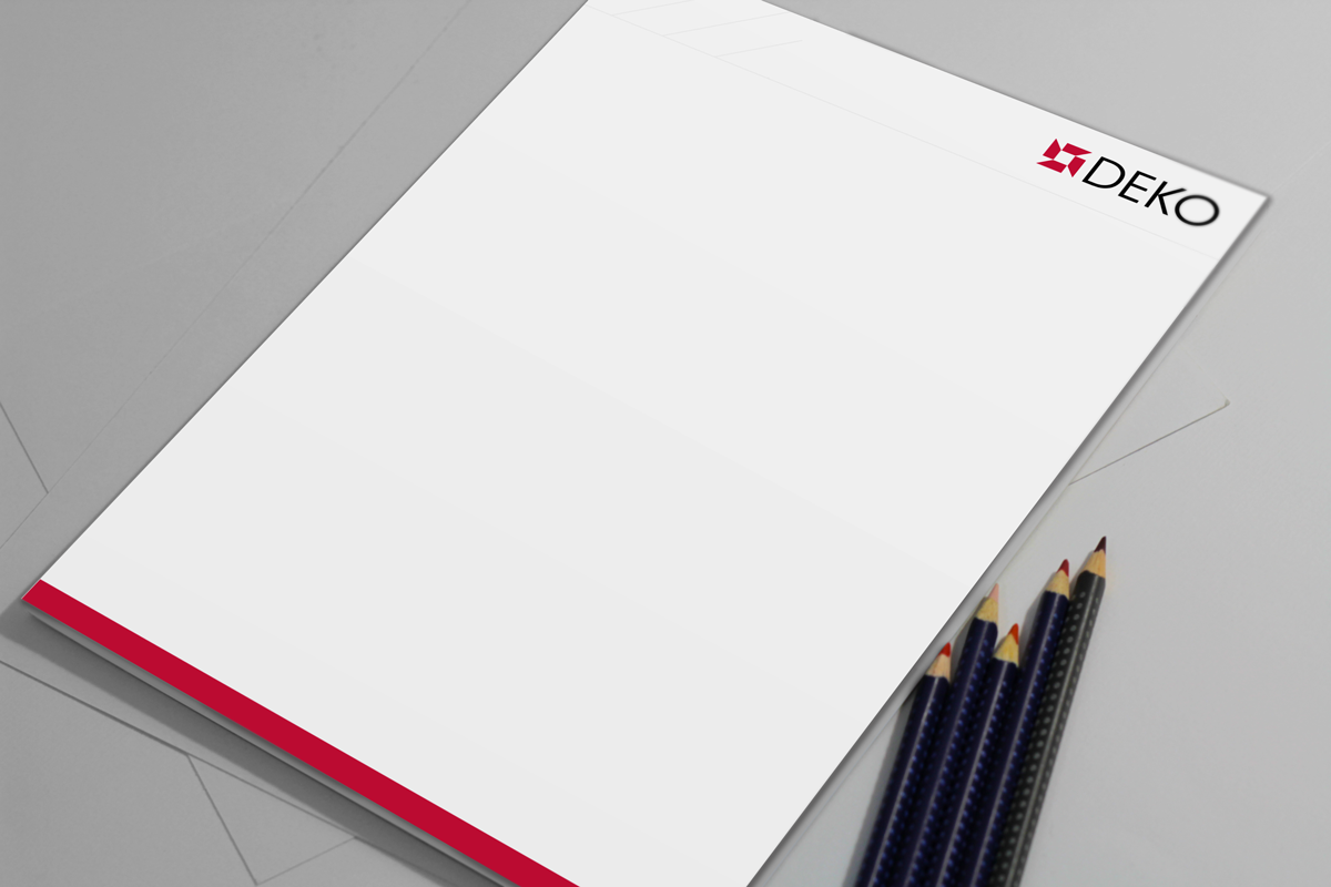 Briefkopf-Design von JK18 für DEKO Partitions GmbH | Design #17996112