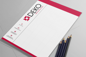 International Supplier needs an eye catching profssional letterhead and continuation page | Letterhead Design by JK18