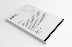Letterhead Design by SL Designer for DEKO Partitions GmbH | Design: #17930514