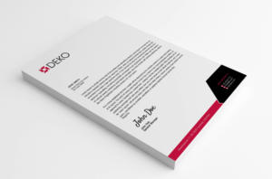 Letterhead Design by SL Designer for DEKO Partitions GmbH | Design: #17930517