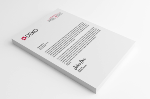 Letterhead Design by SL Designer for DEKO Partitions GmbH | Design: #17930518