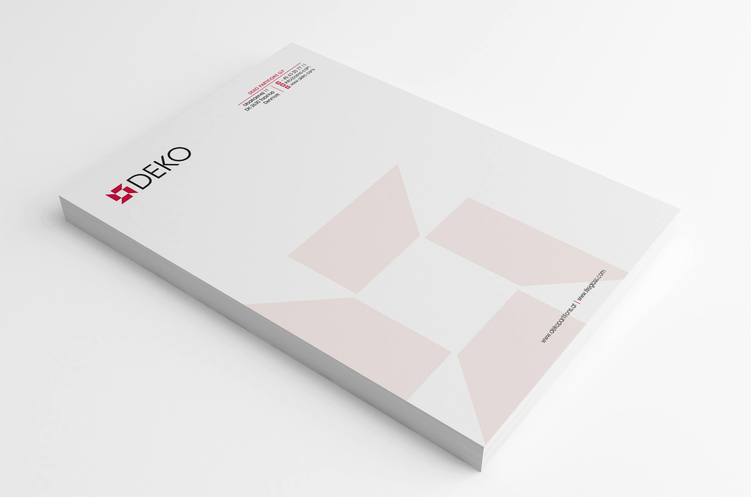 Briefkopf-Design von SL Designer für DEKO Partitions GmbH | Design #18002672