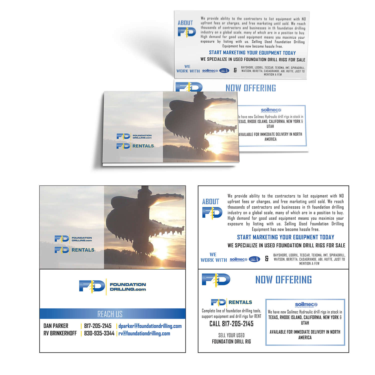 Flyer-Design von Santanu Sarkar für Foundation Drilling | Design #17938516