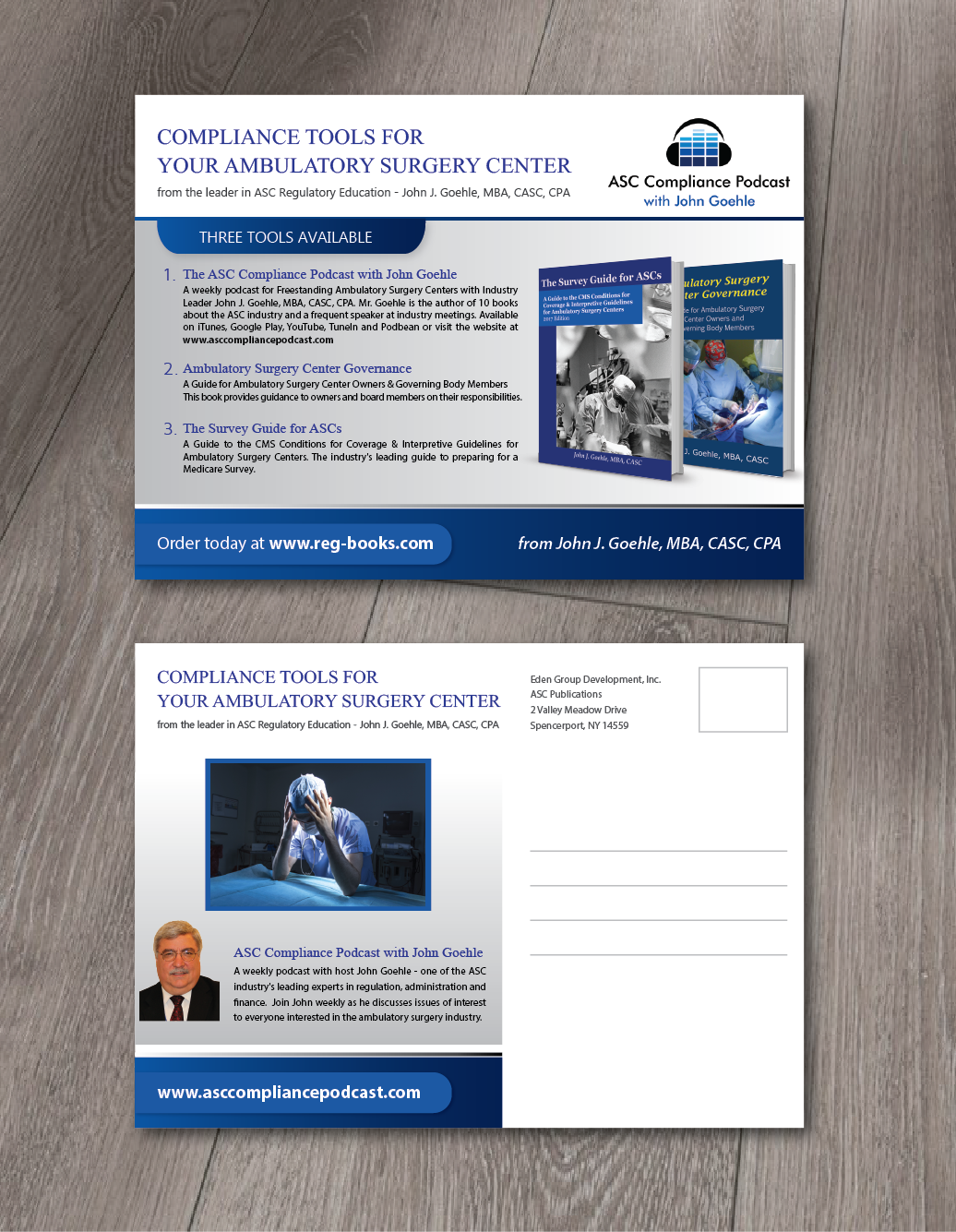 Postcard Design by alex989 for Eden Group Development, Inc. | Design #17973386