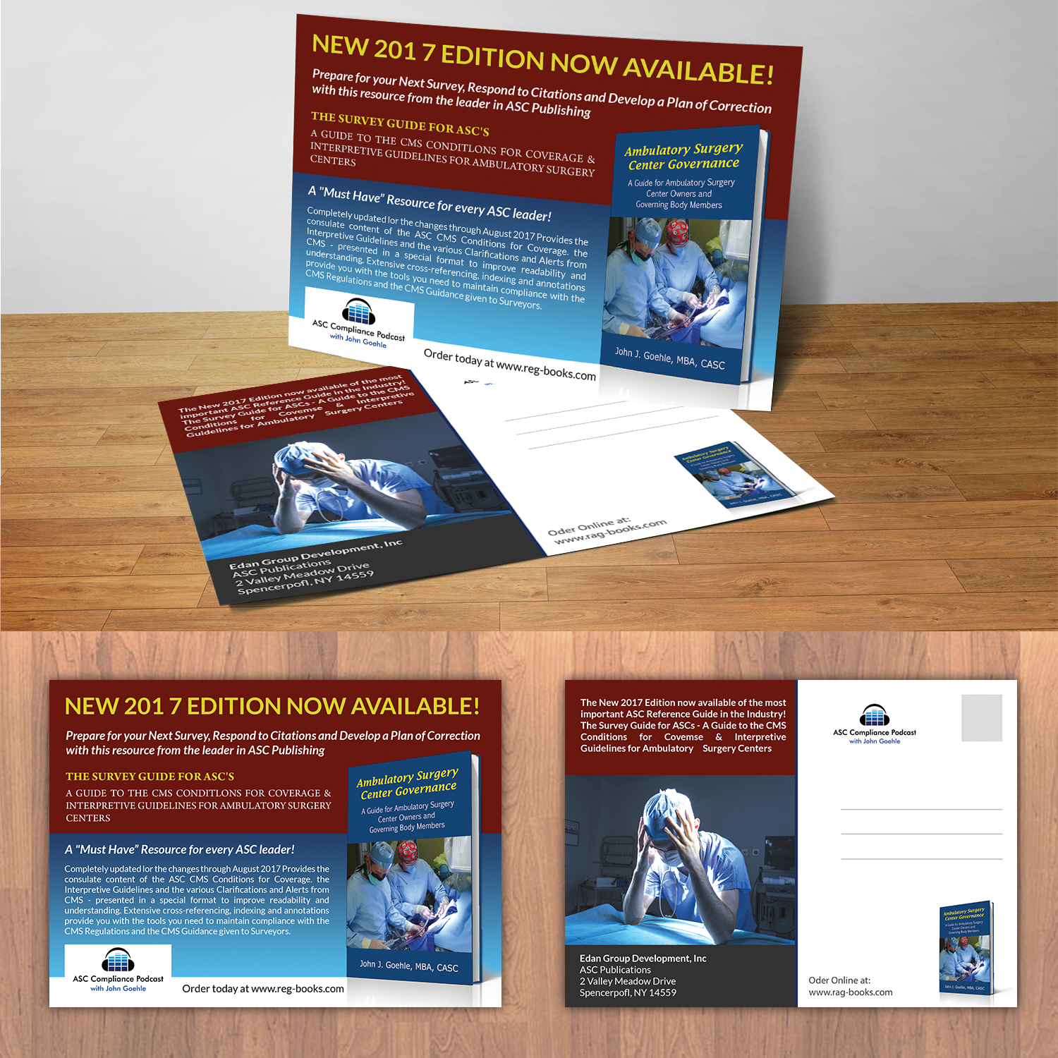 Postcard Design by creative.bugs for Eden Group Development, Inc. | Design #17960955