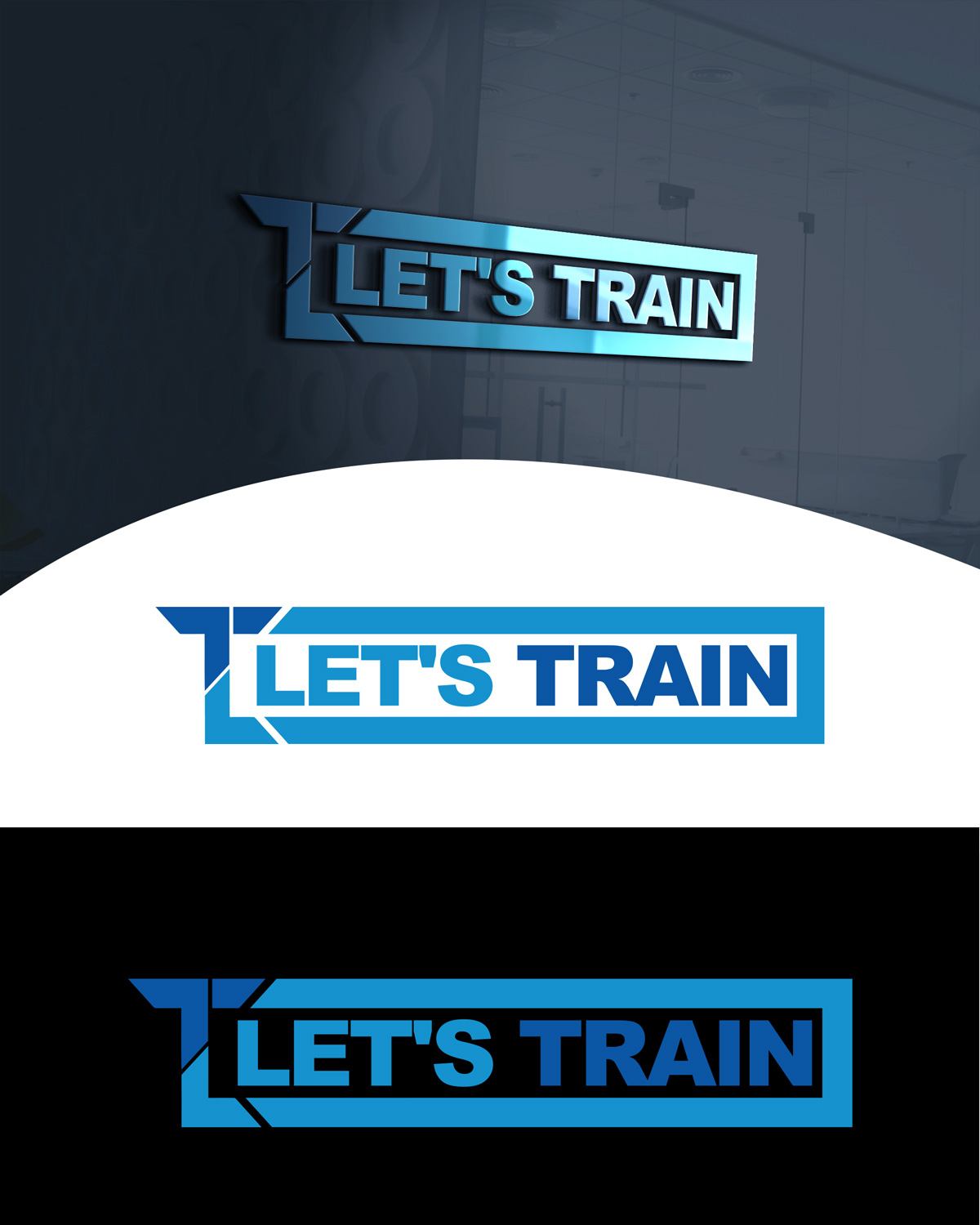 Logo Design by A S design @ for LET'S TRAIN | Design #17946957