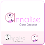 Diseño de Logo por UsBeingUs.com - Debs para Annalise Cake Designer | Diseño: #48458
