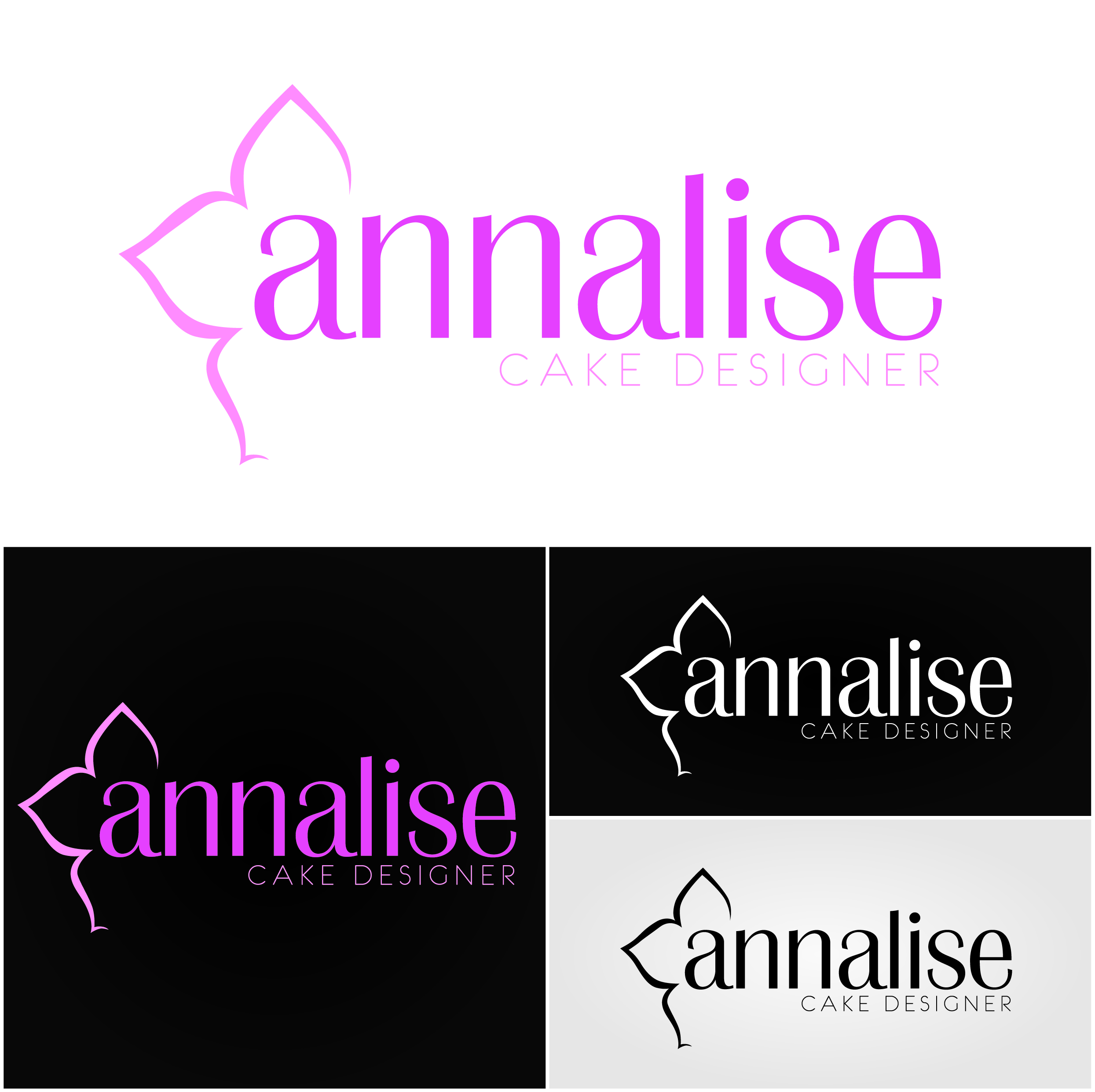 Logo Design by The Measure for Annalise Cake Designer | Design #47224