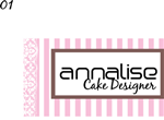 Diseño de Logo por Concept 2 creation / C2C Studio inc. para Annalise Cake Designer | Diseño: #49151
