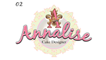 Diseño de Logo por Concept 2 creation / C2C Studio inc. para Annalise Cake Designer | Diseño: #49152