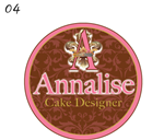 Diseño de Logo por Concept 2 creation / C2C Studio inc. para Annalise Cake Designer | Diseño: #49154
