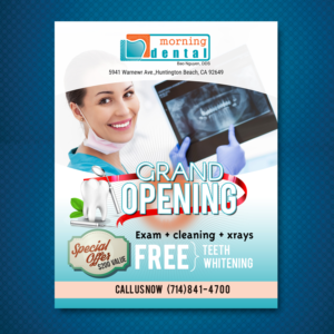 Flyer Design by uk for Morning Dental | Design: #17932910