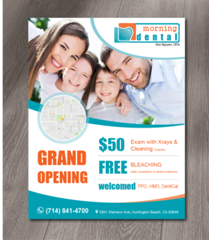 Flyer Design by alex989 for Morning Dental | Design: #17932589