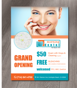 Flyer Design by alex989 for Morning Dental | Design: #17932654