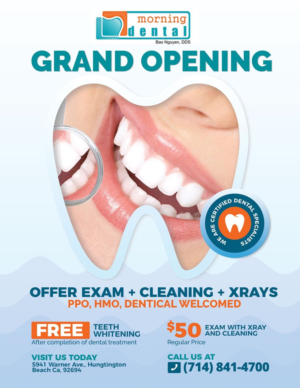 Flyer Design by Artcher for Morning Dental | Design: #17932394