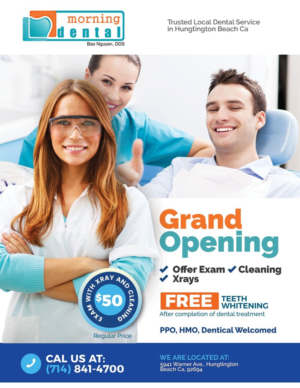 Flyer Design by Artcher for Morning Dental | Design: #17932604