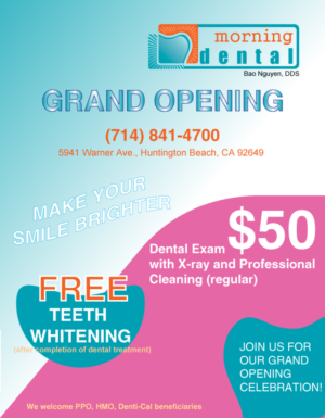 Flyer Design by izzib for Morning Dental | Design: #17937288