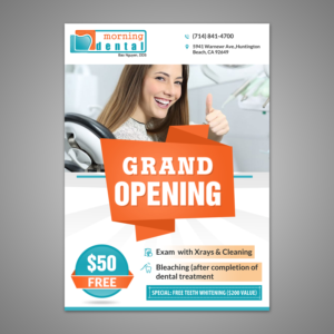 Flyer Design by creative.bugs for Morning Dental | Design: #17935102