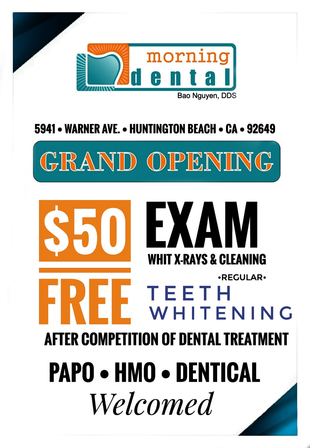 Flyer-Design von Mobile Design für Morning Dental | Design #17929622
