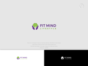 Logo Design by Kejo87 for Fit Mind Lifestyle  | Design: #17986949