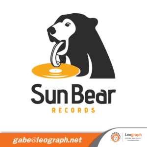 Sun Bear Records | Logo Design by All American Designs