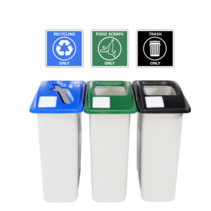 Waste, Recycling & Food Waste Signage | Signage Design by lightning.1972
