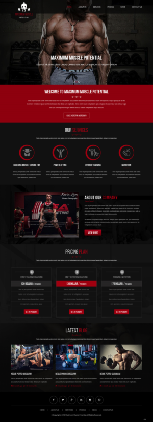 Web Design by pb for this project | Design: #18054336