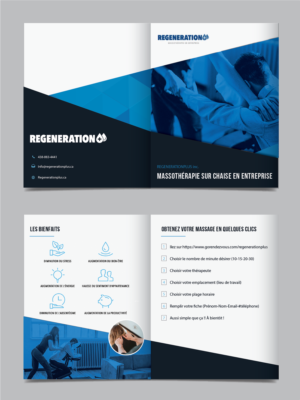 Promotion flyer for chair massage  | Flyer Design by alex989