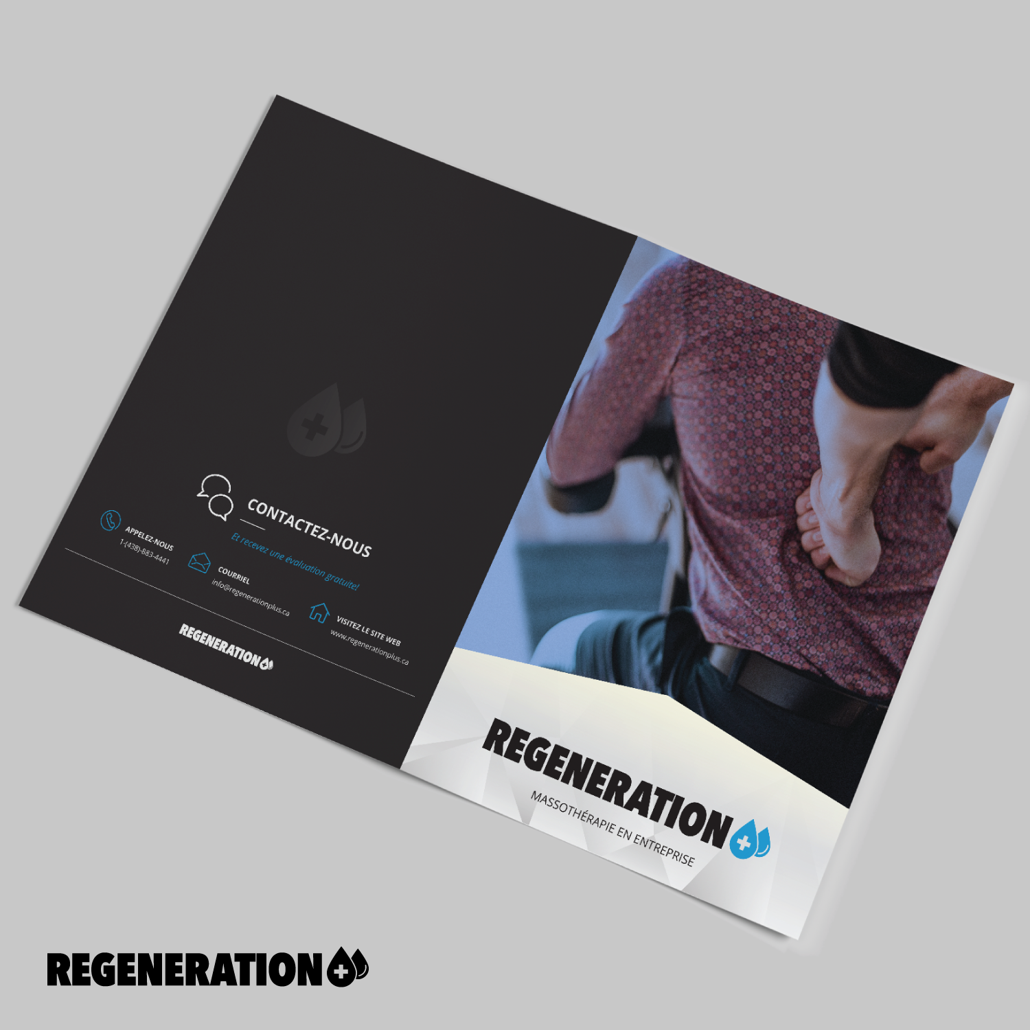 Diseño de Flyer por adiazudin para RégénérationPlus | Diseño #17951646