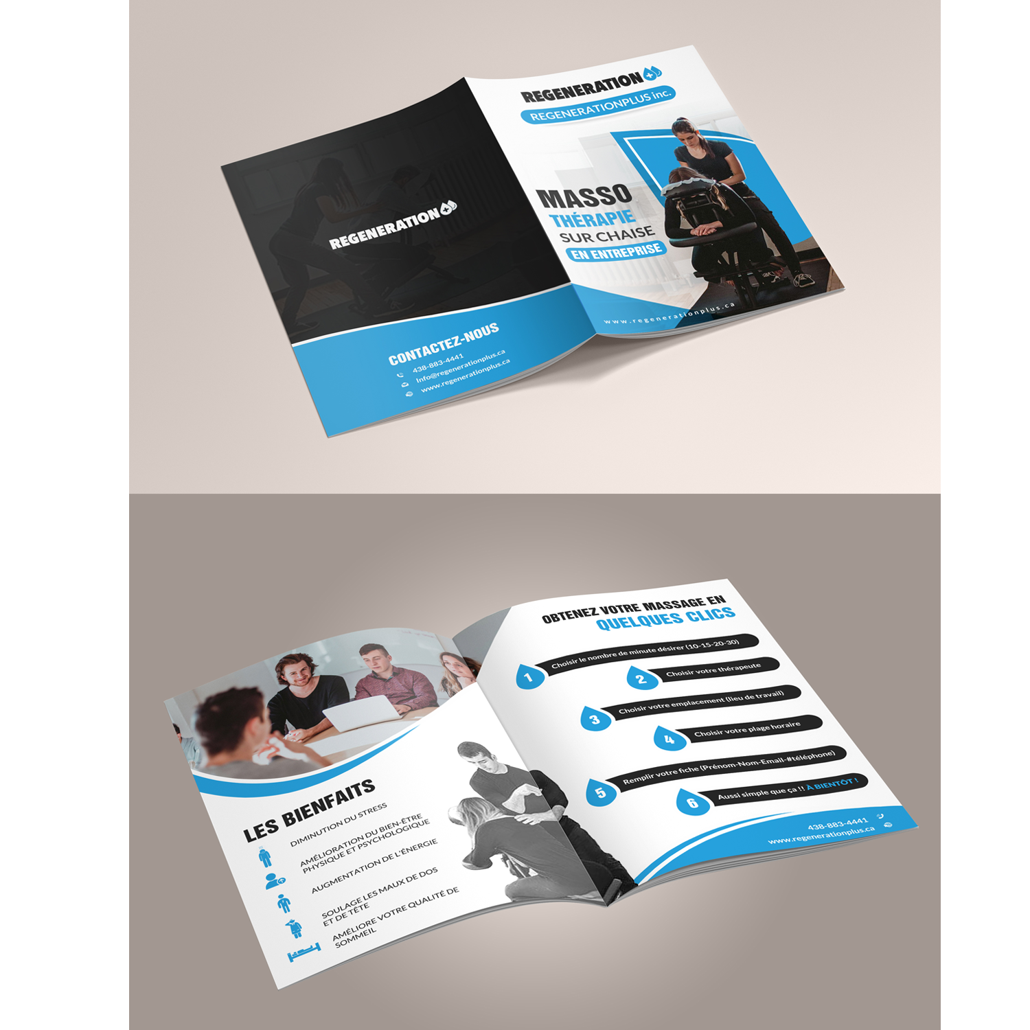 Diseño de Flyer por creative.bugs para RégénérationPlus | Diseño #17933814