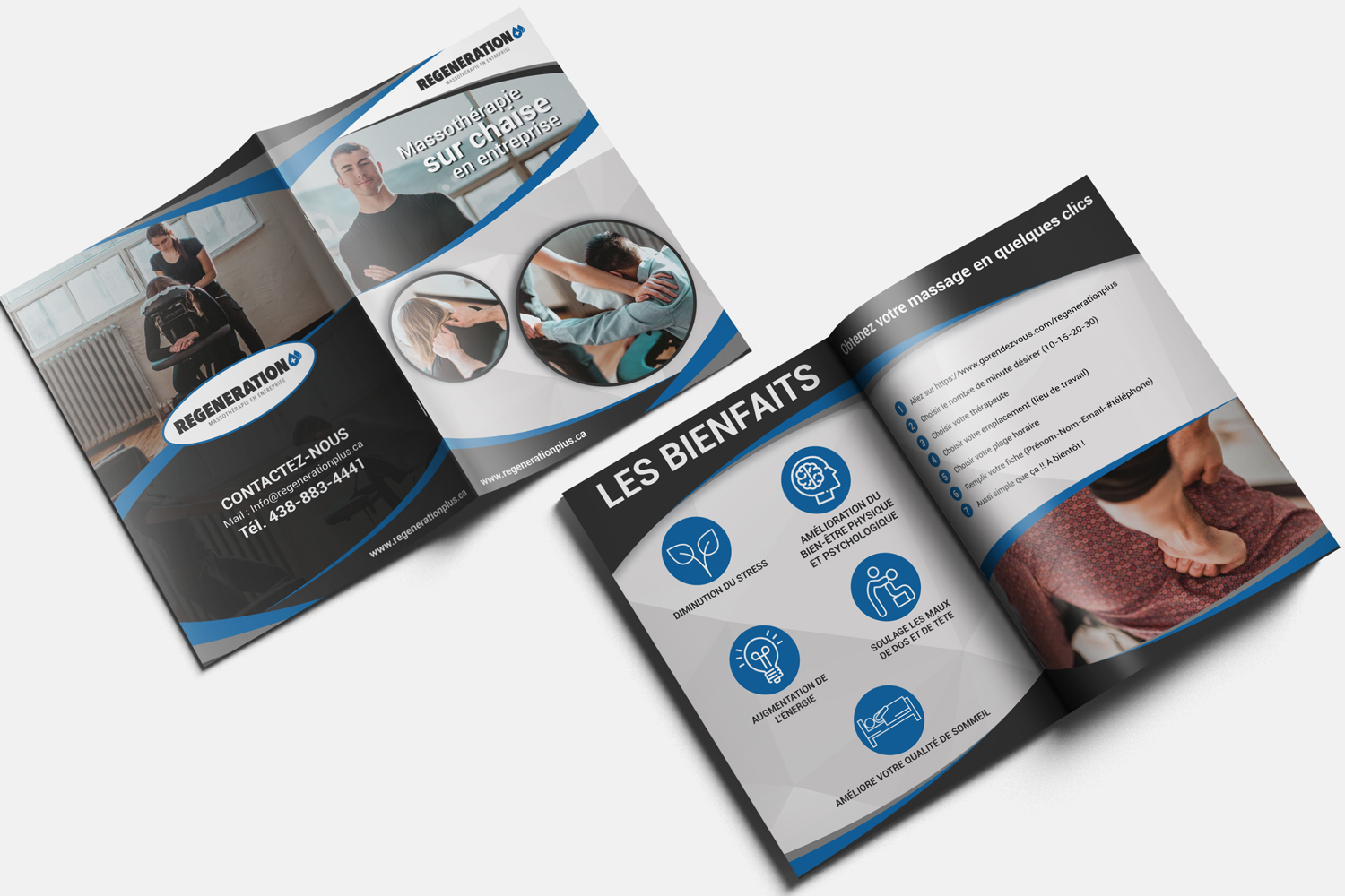 Flyer Design by Dexter Solutions for RégénérationPlus | Design #17937762