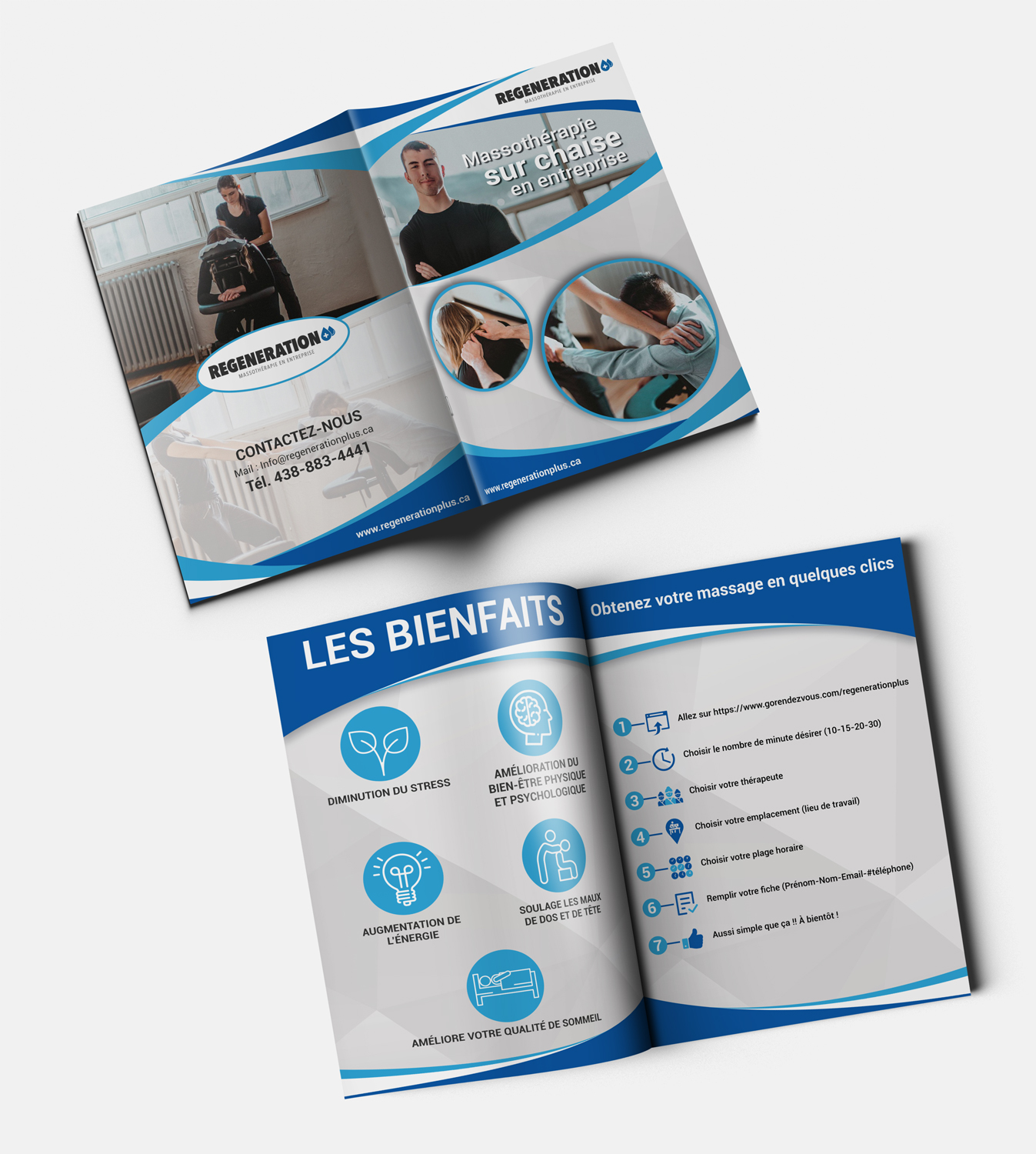 Flyer Design by Dexter Solutions for RégénérationPlus | Design #17944224