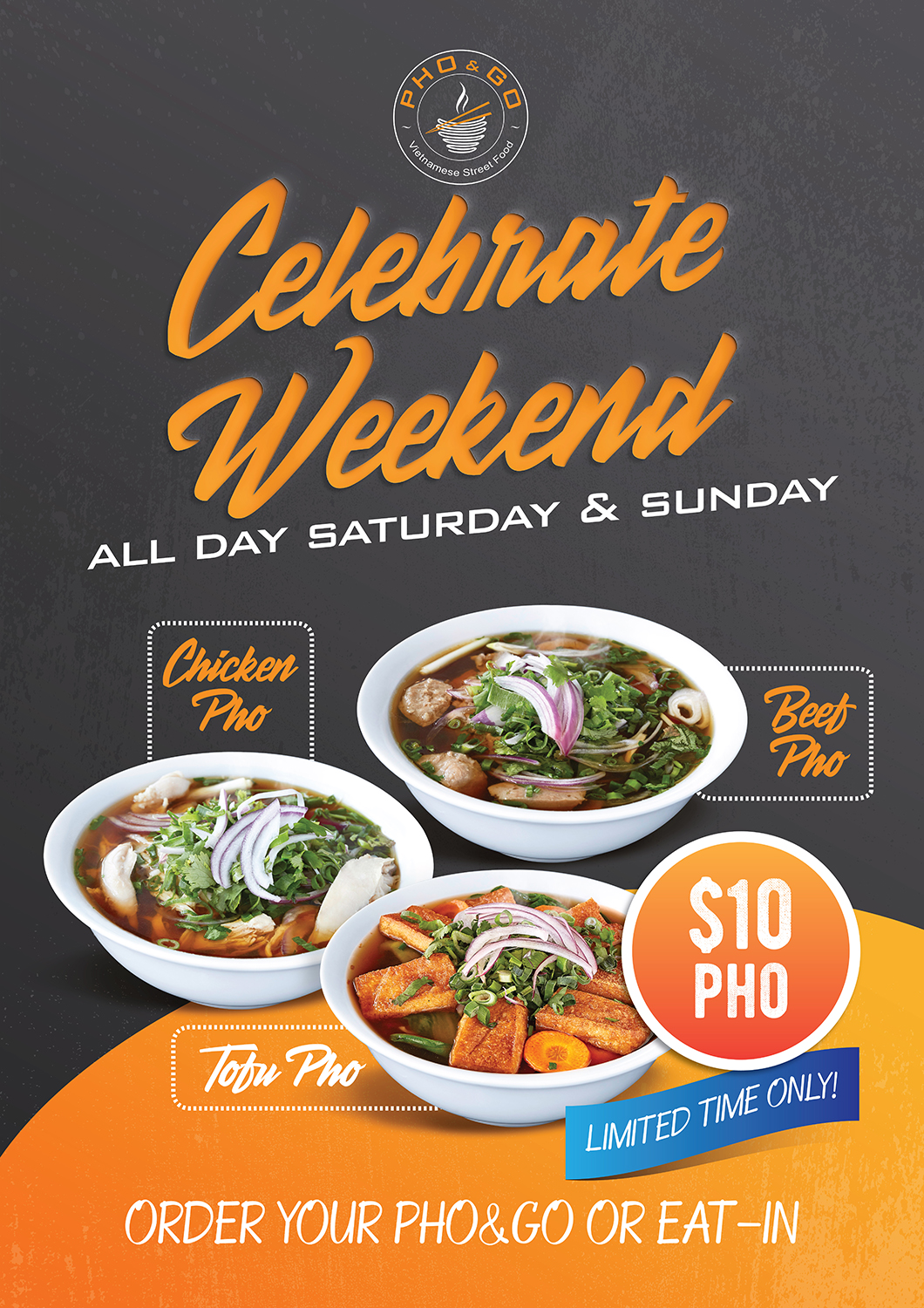 Poster Design by janiceg for Pho and Go Pty Ltd | Design #17941350