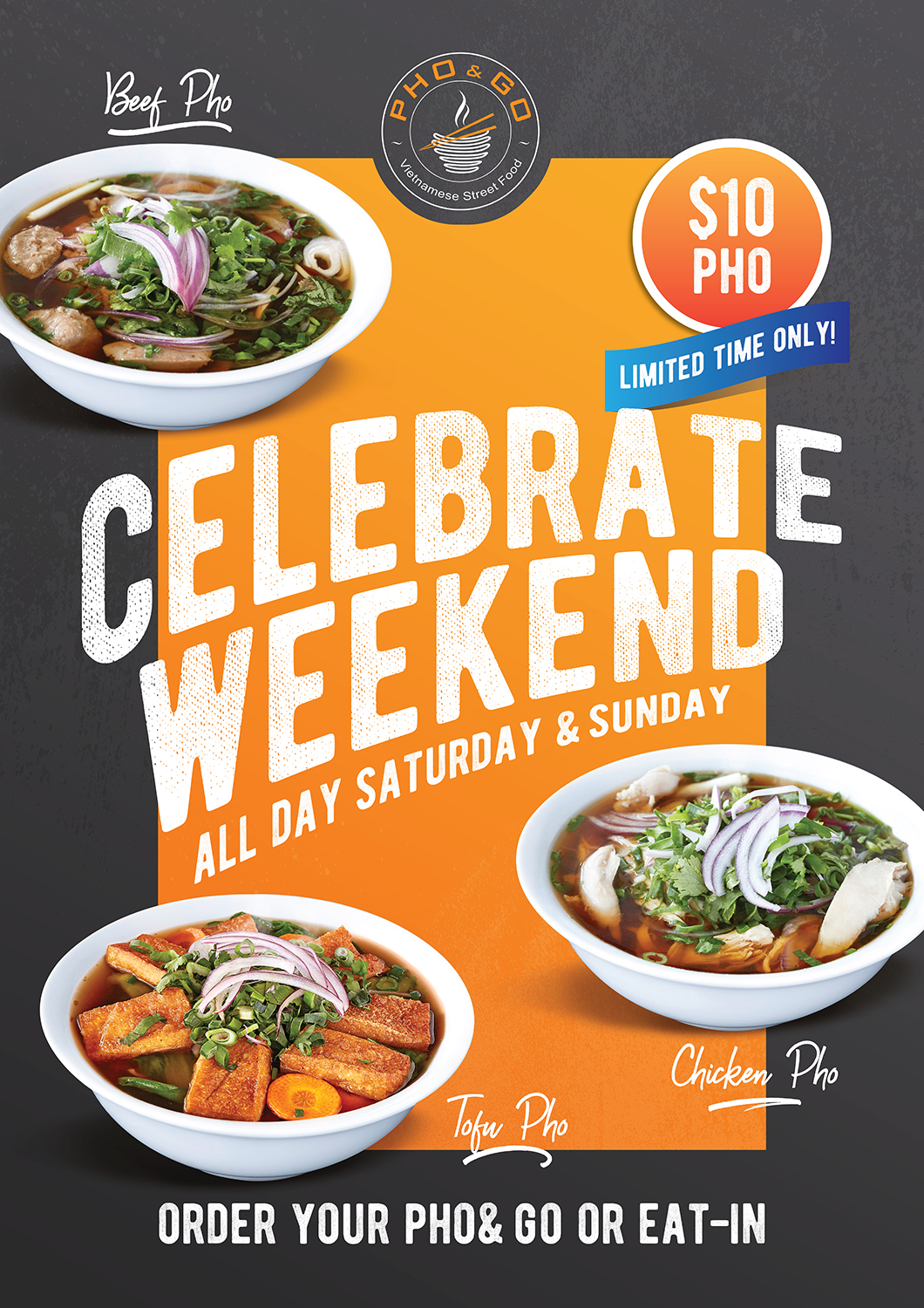 Design de Poster par janiceg pour Pho and Go Pty Ltd | Design #17944278