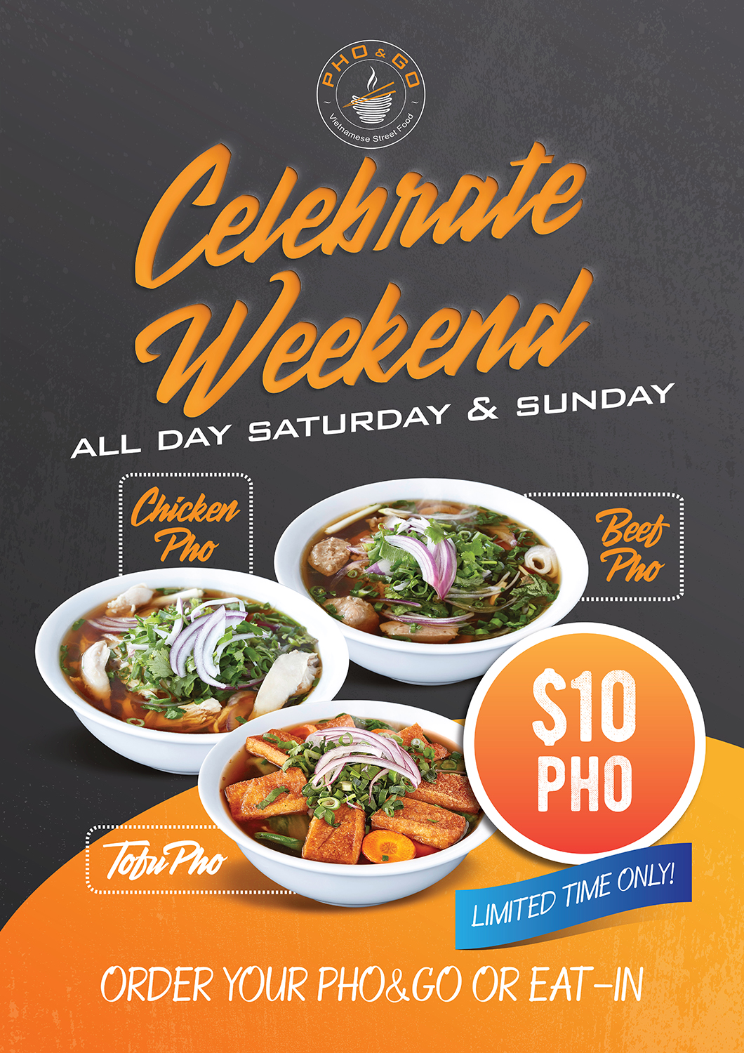Design de Poster par janiceg pour Pho and Go Pty Ltd | Design : #17950238