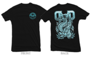 DRAGON KOI  T SHIRT DESIGN PROJECT FOR CLOTHING COMPANY | Diseño de Camiseta por theodorusdick14