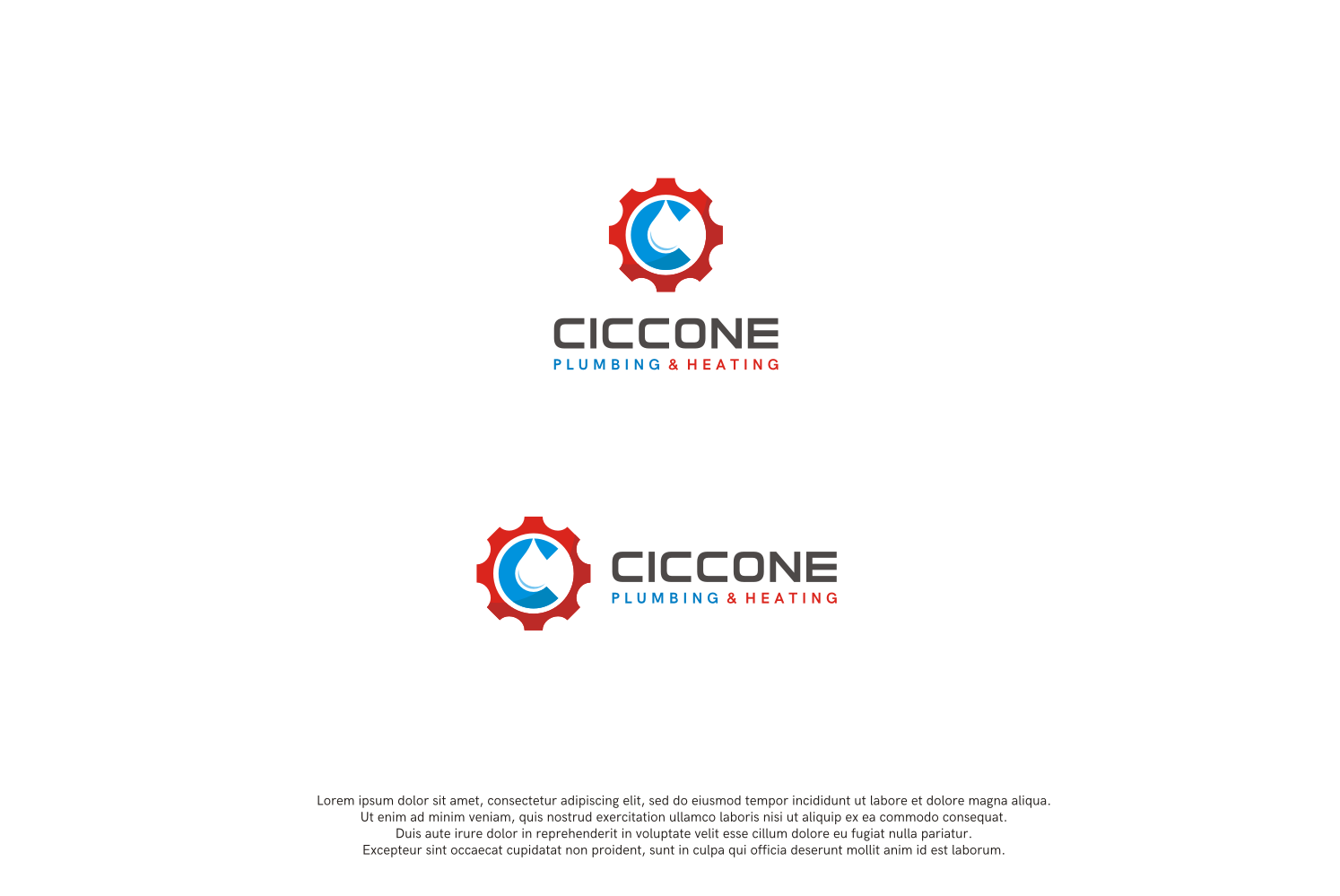 Logo-Design von nusdofficial für Ciccone Plumbing & Heating | Design #17999471