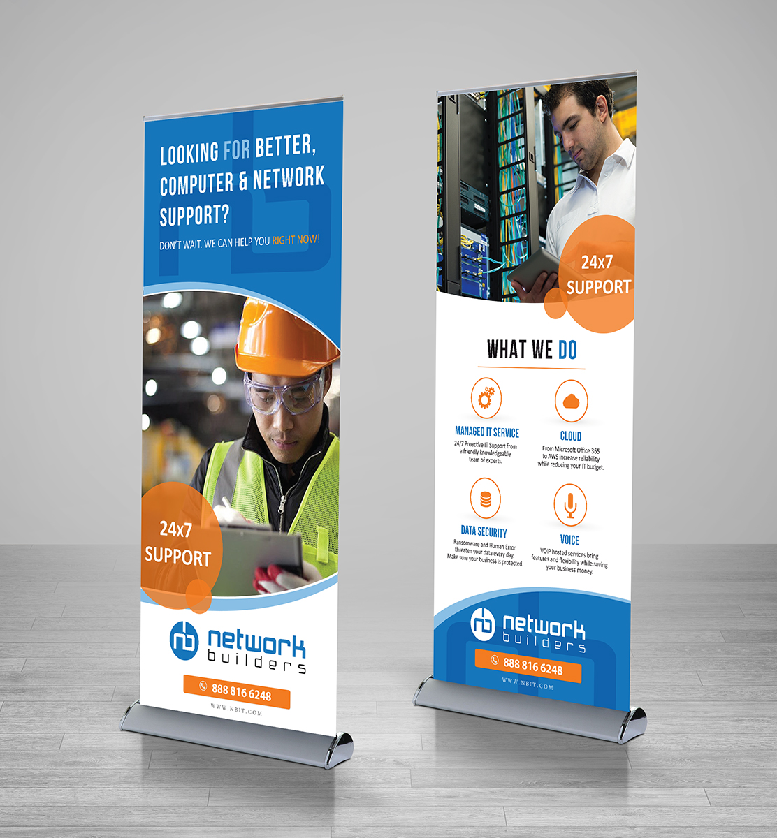Trade Show Booth Design by alex989 for Network Builders IT | Design #17944215