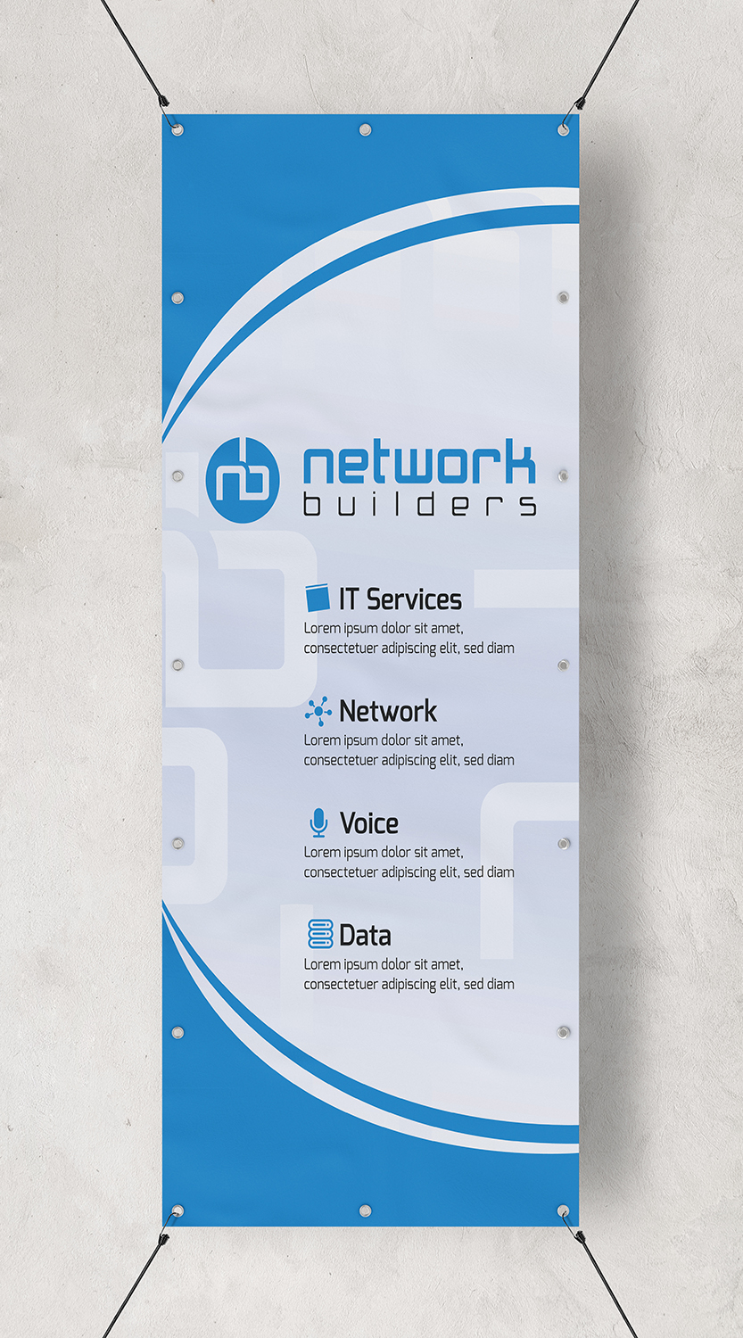 Trade Show Booth Design by Impressive Sol for Network Builders IT | Design #17952454