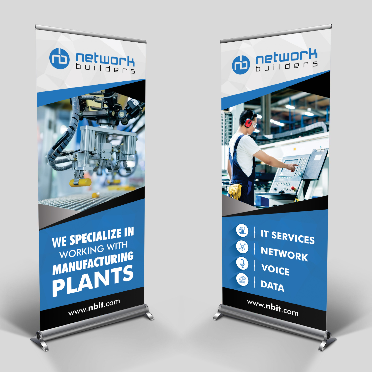 Trade Show Booth Design by ecorokerz for Network Builders IT | Design #17967506