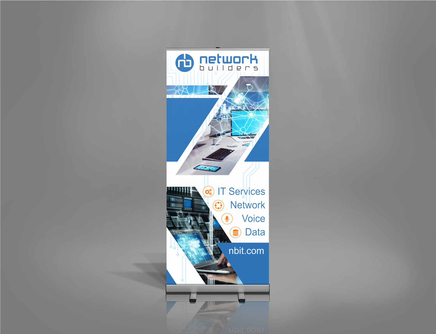 Trade Show Booth Design by Maestroto for Network Builders IT | Design #17975733