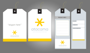 Atacama Home- Hang tags for Modern Handmade Home Decor products  | Diseño de Empaque por paulkanjosh