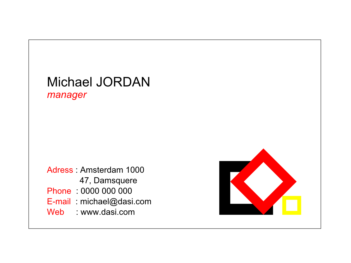 Diseño de Tarjeta de Presentación por Kokolina para este proyecto | Diseño #656025