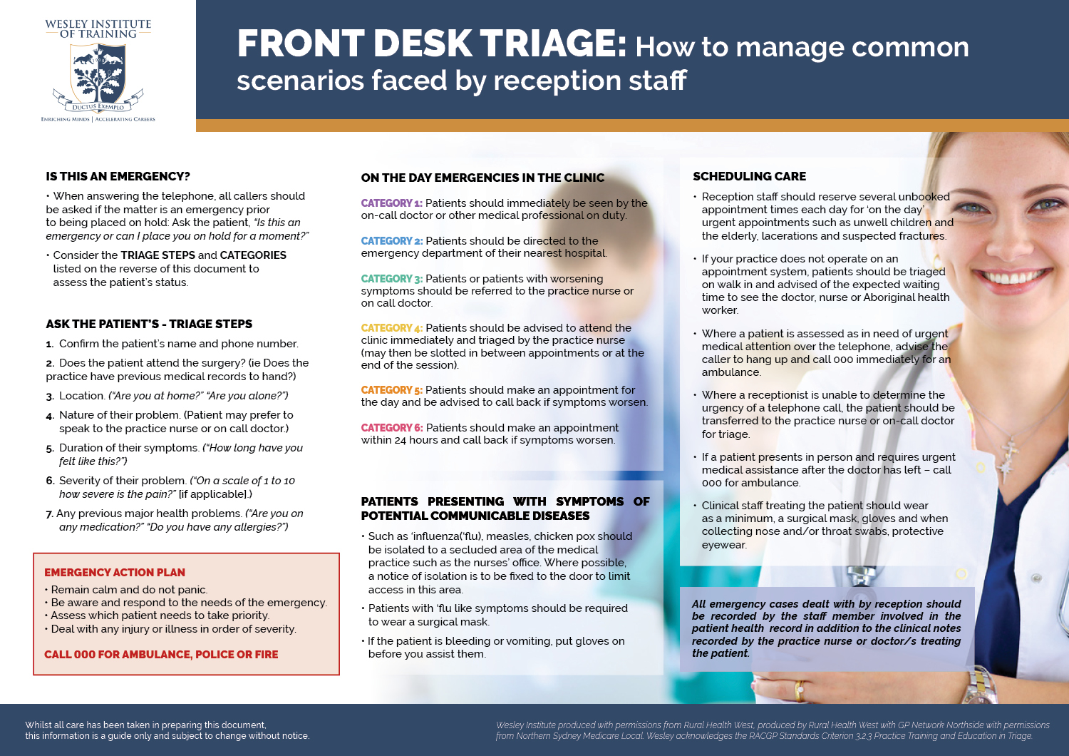 Flyer Design by Kayla Peredo for Wesley Health Management | Design #18044464