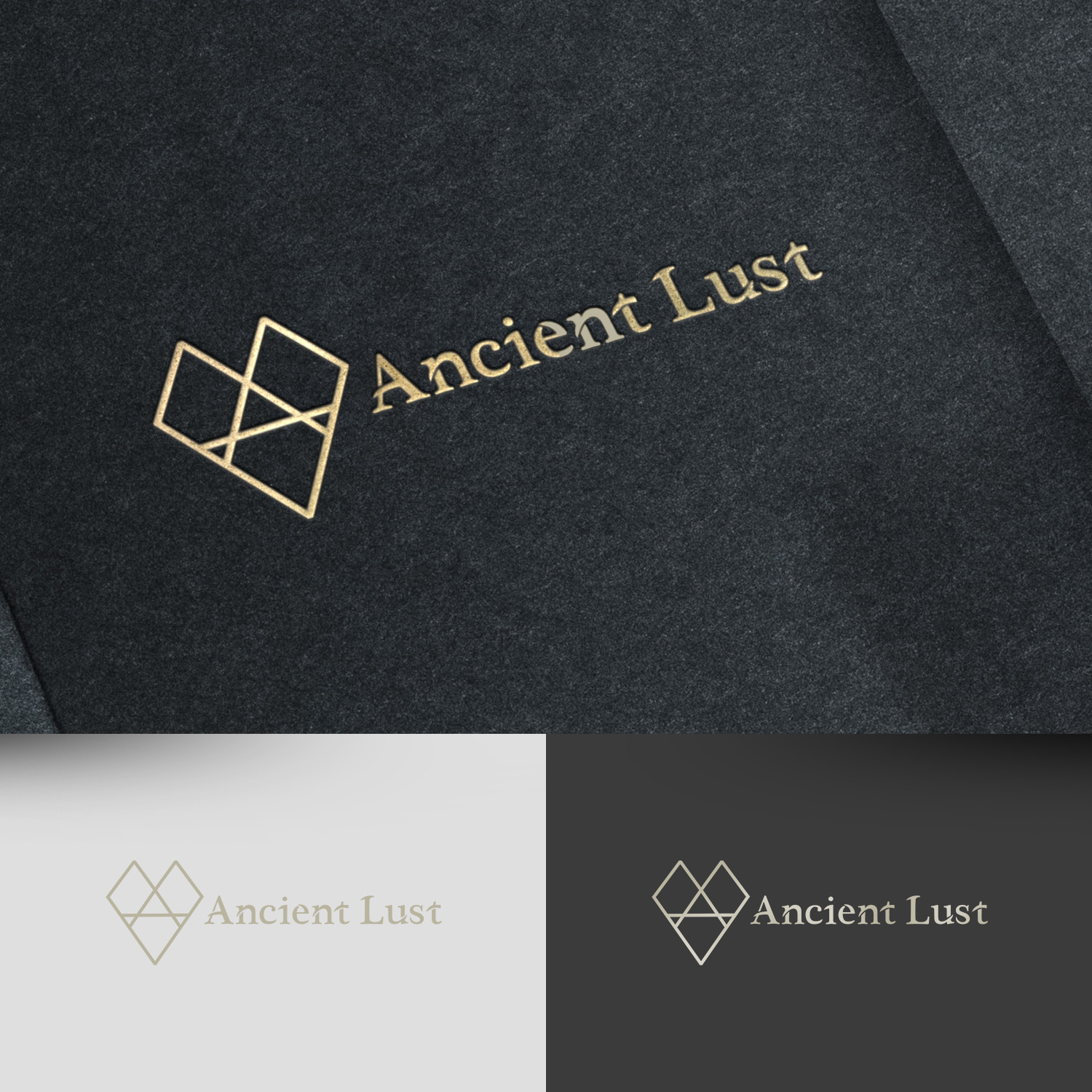 Logo Design by rafaeldsgn for Ancient Lust LLC. | Design #18566539