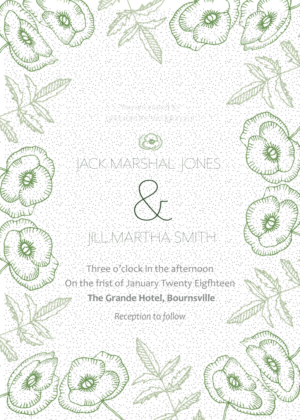 Invitation Design by nakedprintpembrokeshire