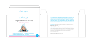Box Design for Organic Bamboo Hooded Baby Bath Towels  | Verpackungs-Design von fumbh.designs