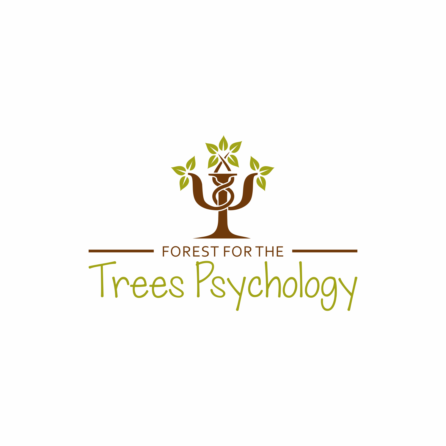 Diseño de Logo por Khalik para Forest for the trees Psychology | Diseño #17942901